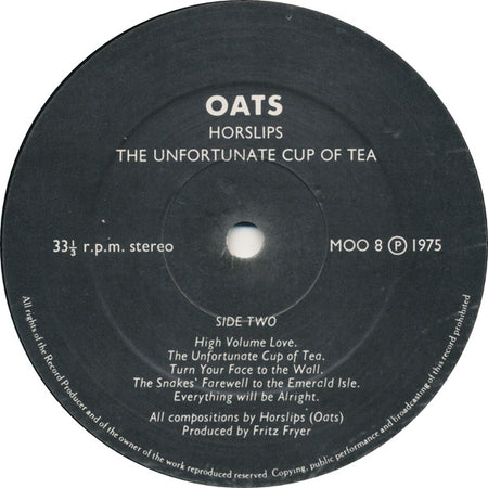 Horslips : The Unfortunate Cup Of Tea! (LP, Album)
