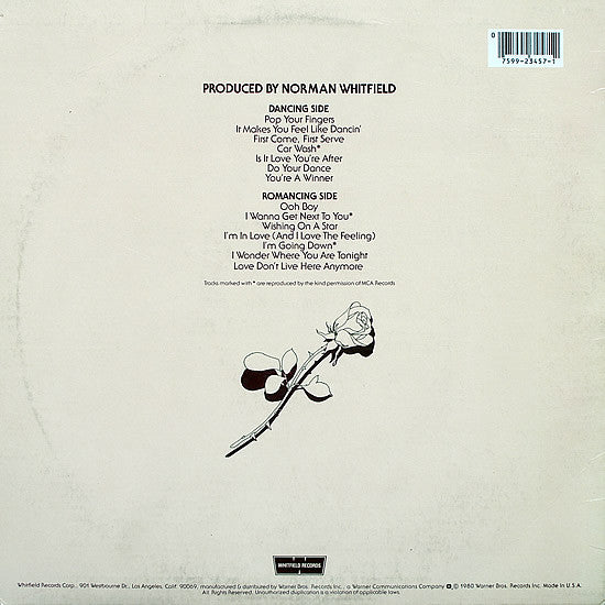 Rose Royce : Greatest Hits (LP, Comp, Los)