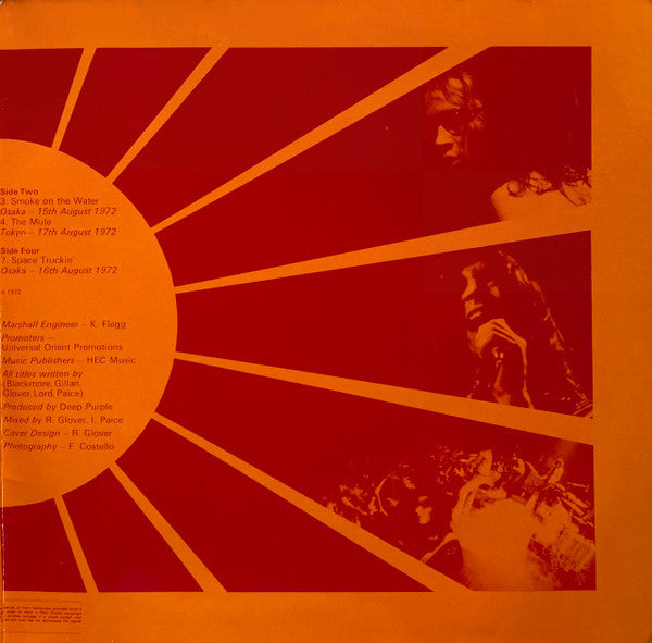 Deep Purple : Made In Japan (2xLP, Album, Gat)