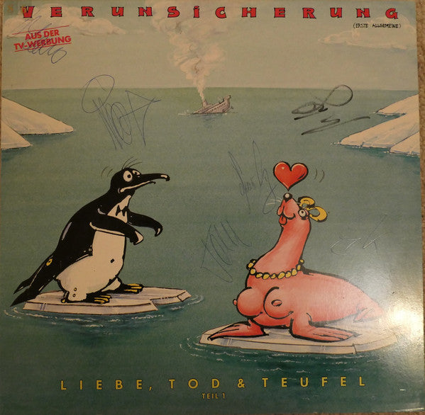 EAV (Erste Allgemeine Verunsicherung) : Liebe, Tod & Teufel (Teil 1) (LP, Album)