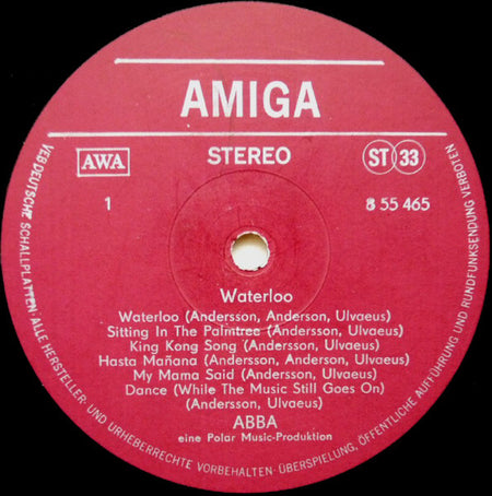 ABBA : Waterloo (LP, Album)