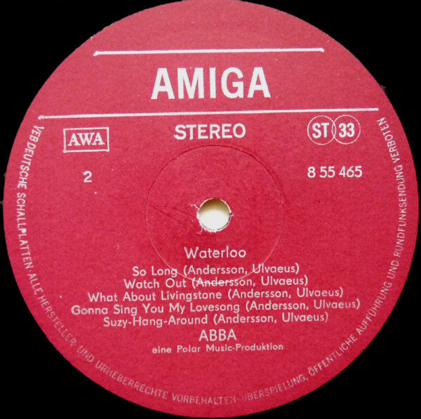 ABBA : Waterloo (LP, Album)