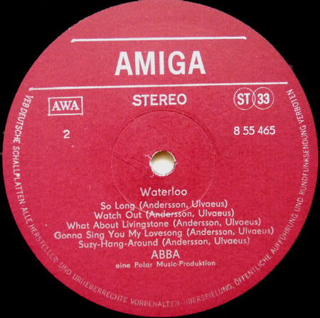 ABBA : Waterloo (LP, Album)