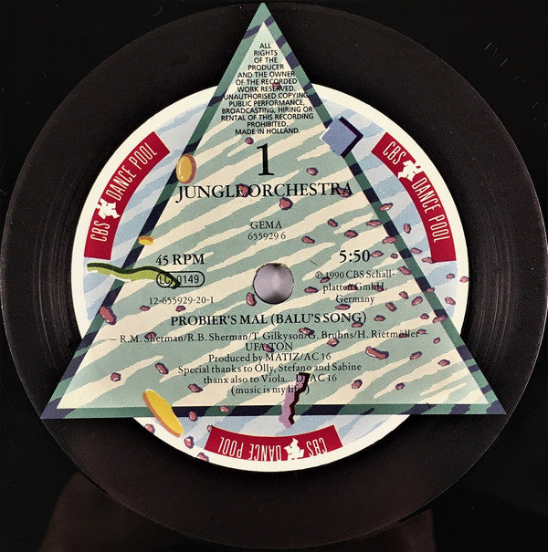 Jungle Orchestra : Probier's Mal (Balu's Song) (12")