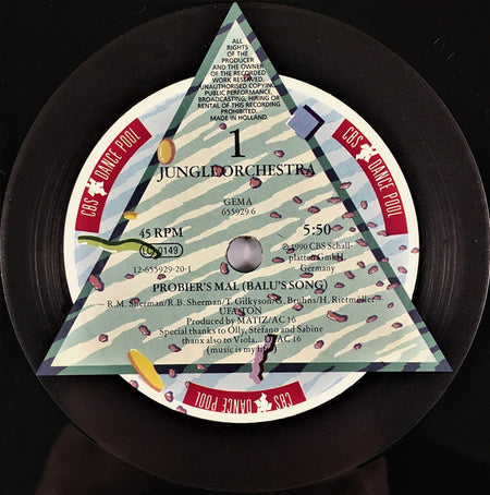 Jungle Orchestra : Probier's Mal (Balu's Song) (12")
