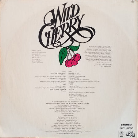 Wild Cherry : Wild Cherry (LP, Album)