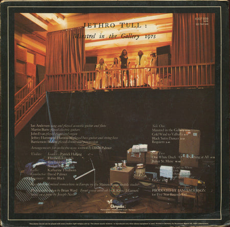 Jethro Tull : Minstrel In The Gallery (LP, Album)
