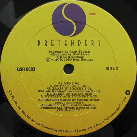 The Pretenders : Pretenders (LP, Album, Imp)