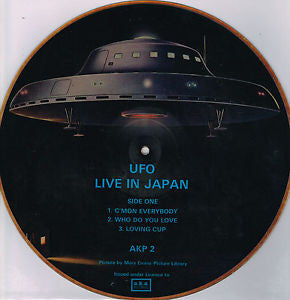 UFO (5) : Live In Japan (LP, Pic, RE)
