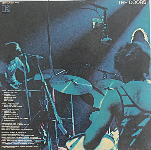The Doors : Absolutely Live (2xLP, Album, M/Print, RE, But)