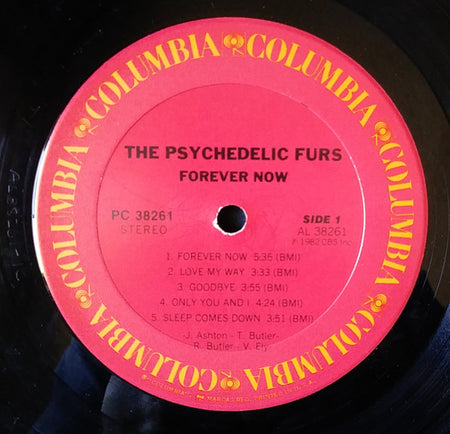 The Psychedelic Furs : Forever Now (LP, Album, RE, Car)