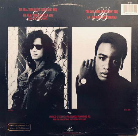 John "Jellybean" Benitez Featuring Steven Dante : The Real Thing (12", Promo)