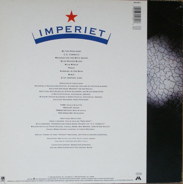Imperiet : Imperiet (LP, Album)