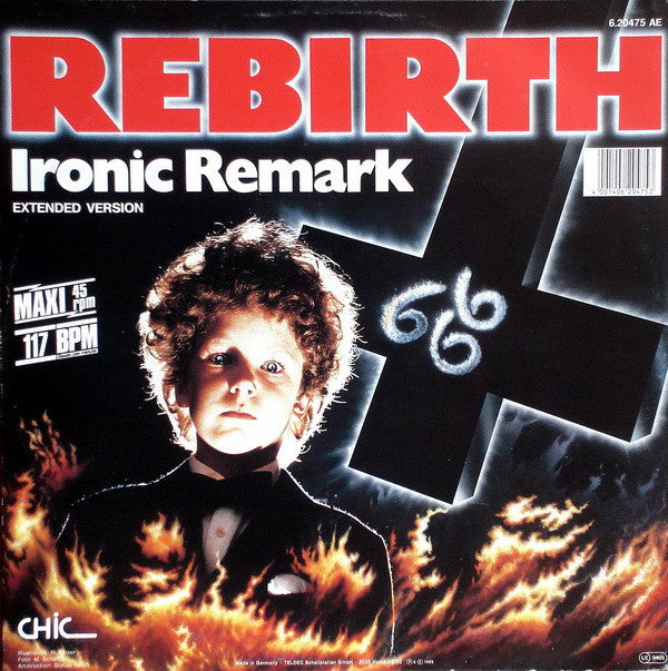 Ironic Remark : Rebirth (Extended Version) (12", Maxi, Red)