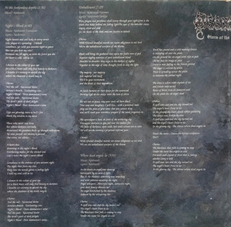 Dissection : Storm Of The Light's Bane (LP, Album, Gat)