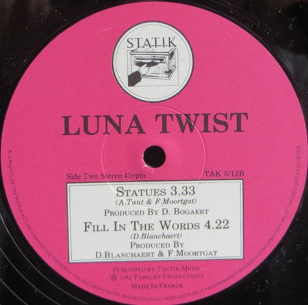 Luna Twist : Look Out (You're Falling In Love Again) (12", Maxi)