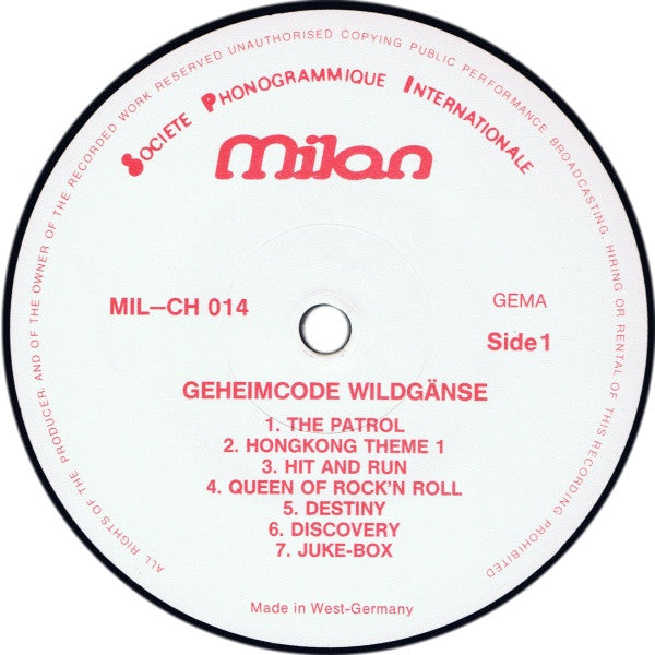Eloy : Codename Wildgeese (Original Motion Picture Soundtrack) (LP, Album)