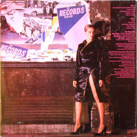 The Records : The Records (LP, Album, RI )