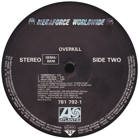 Overkill : !!!Fuck You!!! (12", EP)