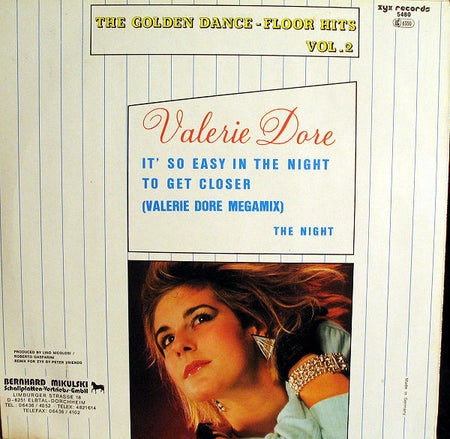 Valerie Dore : It's So Easy In The Night To Get Closer (Valerie Dore Megamix) / The Night (12", Maxi, P/Mixed)