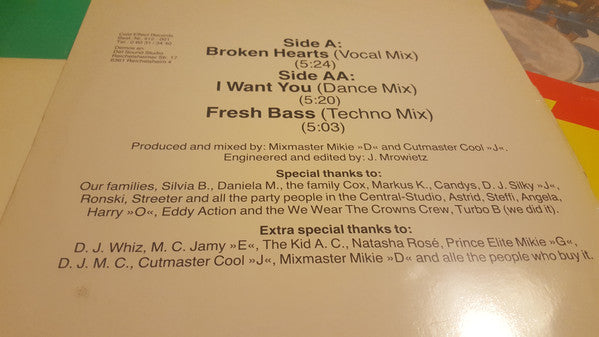 T.F.D. Crew : Broken Hearts (12")