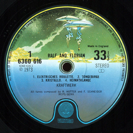 Kraftwerk : Ralf And Florian (LP, Album)