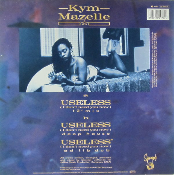 Kym Mazelle : Useless (I Don't Need You Now) (12", Maxi)