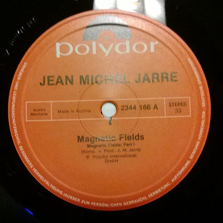 Jean-Michel Jarre : Magnetic Fields (LP, Album)