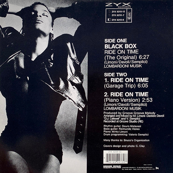 Black Box : Ride On Time (12", Maxi)