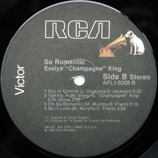 Evelyn King : So Romantic (LP, Album, Ind)