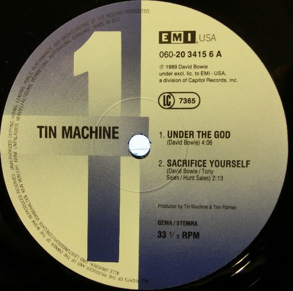 Tin Machine : The Interview (12", Maxi)