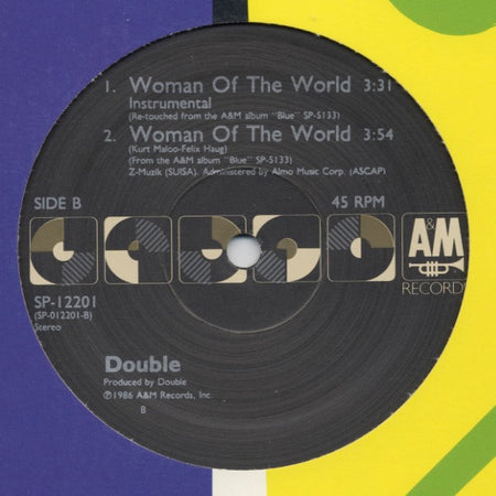 Double : Woman Of The World (Re-touched) (12")