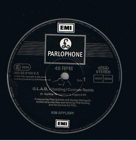 Kim Appleby : G.L.A.D. (12")