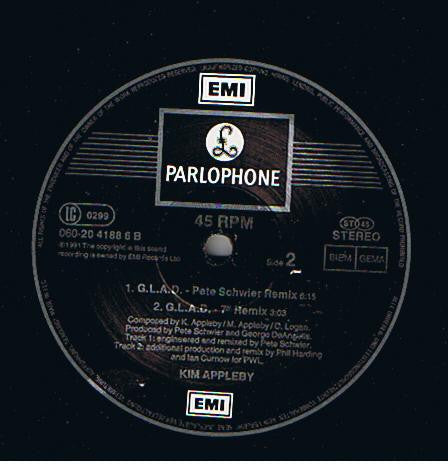 Kim Appleby : G.L.A.D. (12")