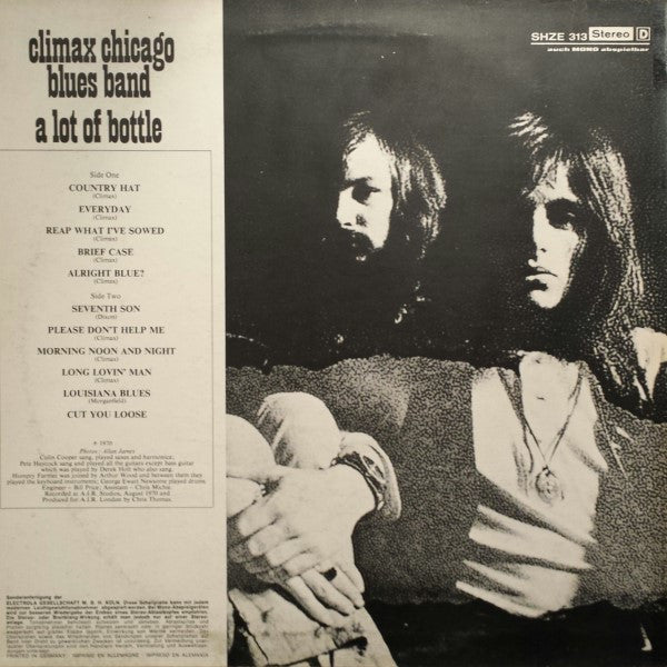 Climax Blues Band : A Lot Of Bottle (LP, Album)