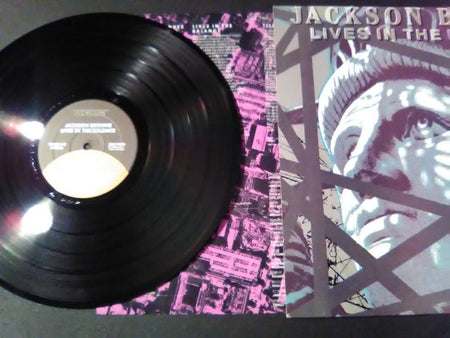 Jackson Browne : Lives In The Balance (LP, Album, Club, RCA)