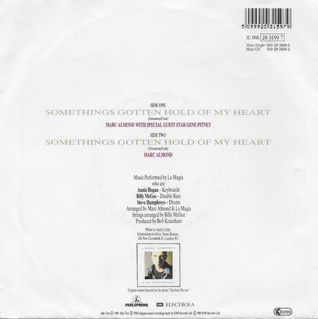 Marc Almond Featuring Special Guest Star Gene Pitney : Something's Gotten Hold Of My Heart (7", Single)