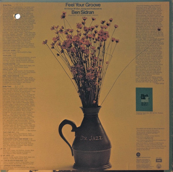 Ben Sidran : Feel Your Groove (LP, Album)