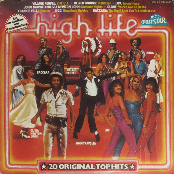 Various : High Life - 20 Original Top Hits (LP, Comp)