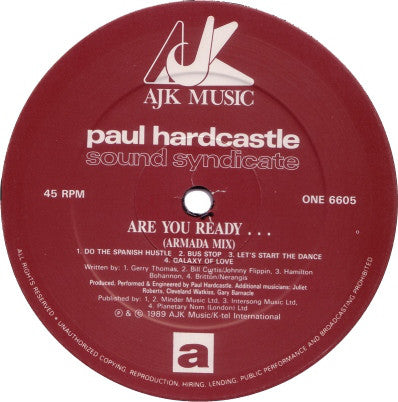 Paul Hardcastle : Are You Ready... (Sound Syndicate) (12")