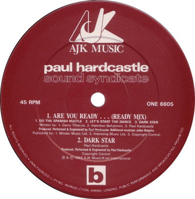 Paul Hardcastle : Are You Ready... (Sound Syndicate) (12")