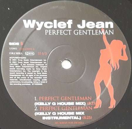 Wyclef Jean : Perfect Gentleman (12")