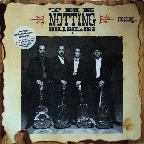 The Notting Hillbillies : Missing...Presumed Having A Good Time (LP, Album)
