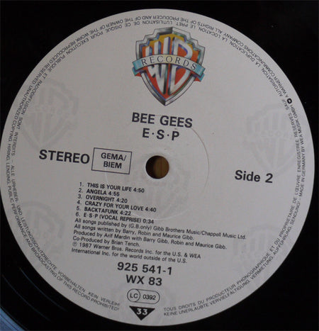 Bee Gees : E·S·P (LP, Album)