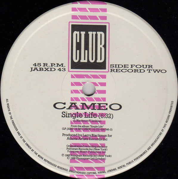 Cameo : Candy (2x12", Gat)