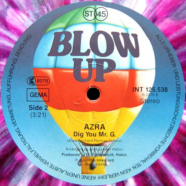 Azra (2) : Eye To Eye / Dig You Mr. G (12", Mul)