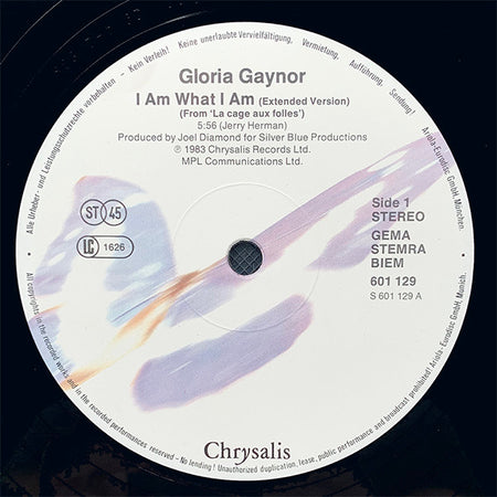 Gloria Gaynor : I Am What I Am (12", Maxi, RE)