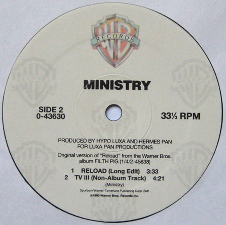 Ministry : The Fall / Reload (12", Single)