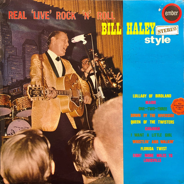 Bill Haley : Real 'Live' Rock 'N' Roll Bill Haley Style (LP)