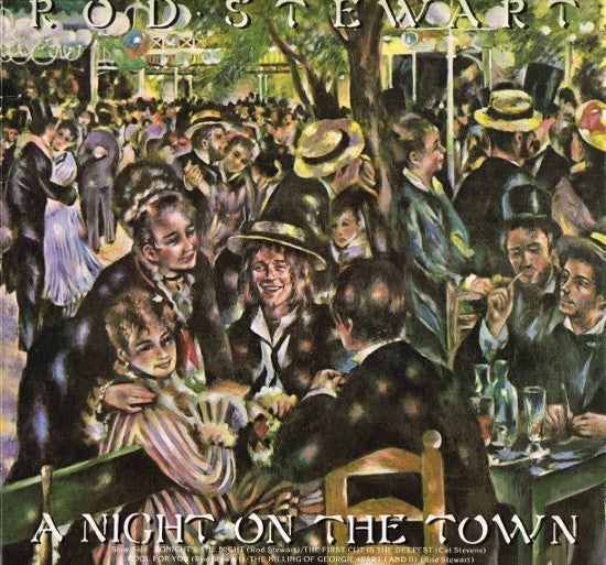 Rod Stewart : A Night On The Town (LP, Album, RP)